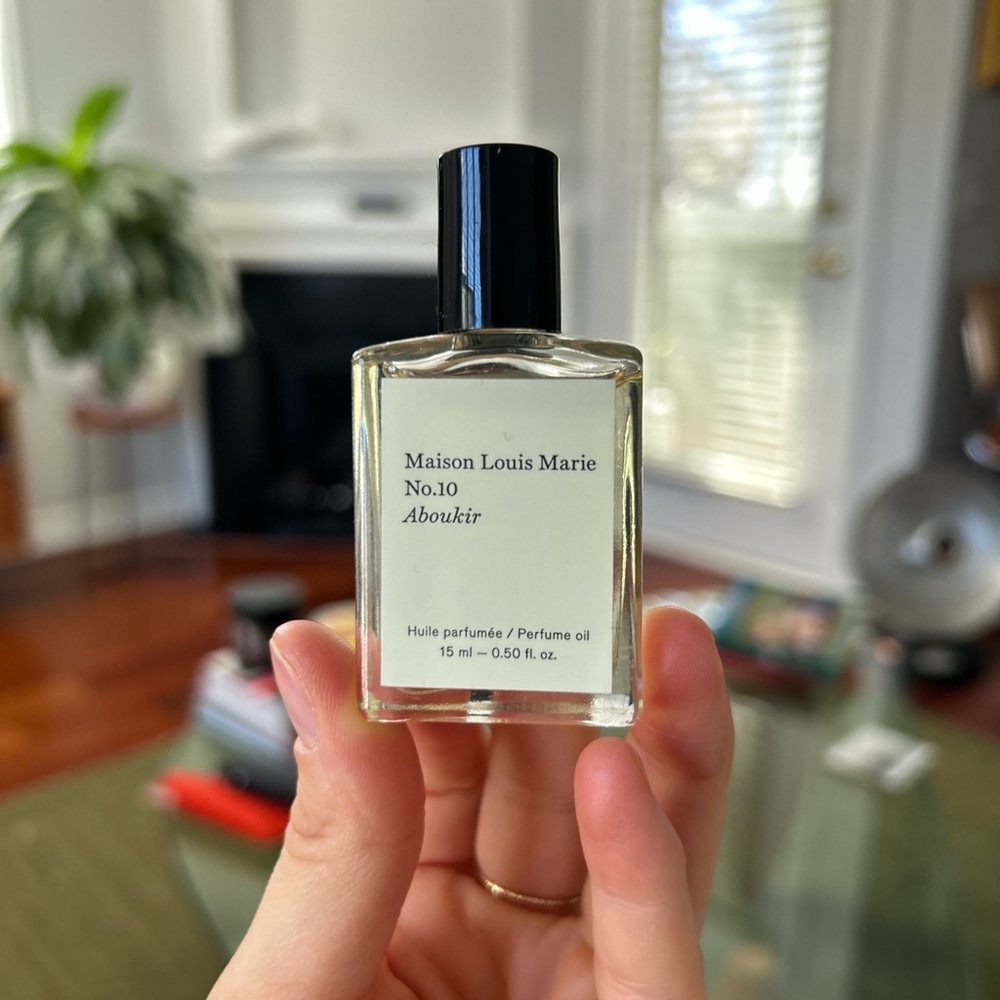 MAISON LOUISE MARIE: "ABOUKIR (NO. 10)" PERFUME OIL